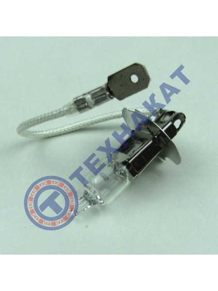 Лампочка 12V 55W галоген H3 с поводком