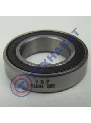 Подшипник 61801 2RS (1180801) VBF 12*21*5