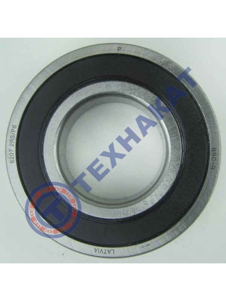 Подшипник 6207 2RS/Р6 (6-180207) BBC-R Латвия 35*72*17