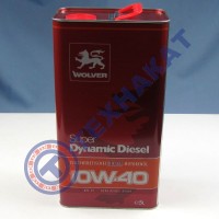 Масло моторное WOLVER SUPER DYNAMIC SAE 10W-40 (канистра жесть 5л)