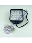 Фара LED квадратная 48W (узкий луч)