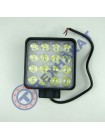 Фара LED квадратная 48W (узкий луч)