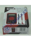 Мультиметр (тестер) цифровой YT-73080 YATO