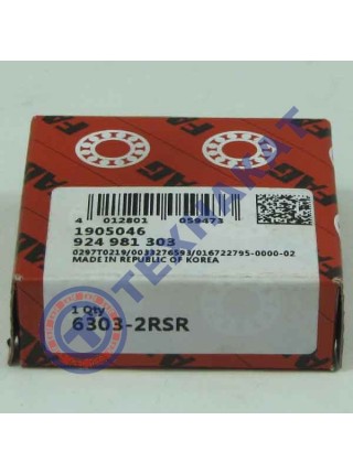 Подшипник 6303 2RSR (180303) FAG Корея 17*47*14
