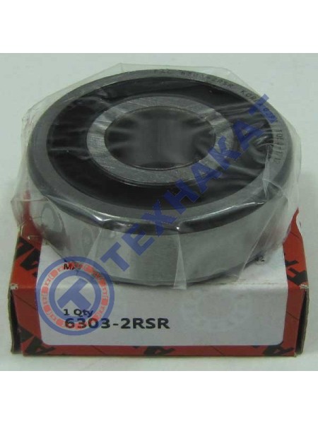 Подшипник 6303 2RSR (180303) FAG Корея 17*47*14