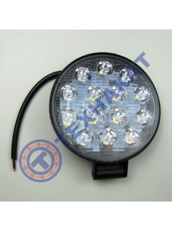 Фара LED круглая 42W 14 диодов
