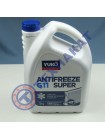 Жидкость охлаждающая YUKO Antifreeze -40 Super G11 синий (канистра 5л)