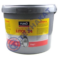 Литол-24 YUKO (Ведро 10л/9 кг)