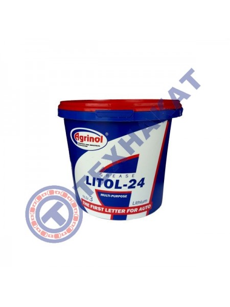 Литол-24 Агринол (Ведро 5л/4,5кг)