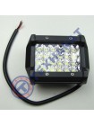 Фара LED прямоугольная 72W 24 диода