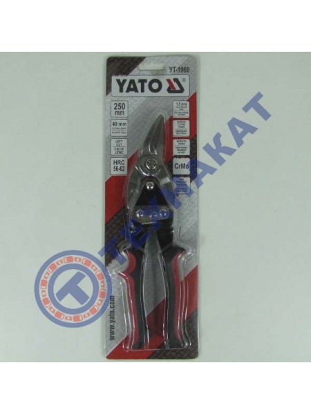 Ножницы по металлу левые YT-1960 YATO