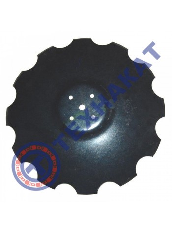 Диск "ромашка" D=560 мм, h=5 мм, 4 отверстия (Bellota) Agrisem, OX5-1961-22MR20