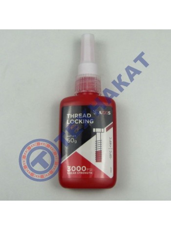 Фиксатор резьбы красный 50гр AXXIS
