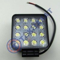 Фара LED квадратная 48W широкий луч