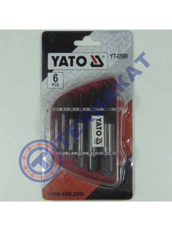 Экстракторы сломанных винтов YT-0590 YATO