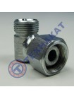 Штуцер угловой S24-S24 (М20х1,5 гайка-М20х1,5)