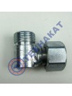Штуцер угловой S24-S24 (М20х1,5 гайка-М20х1,5)