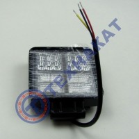 Фара LED квадратная 48W широкий луч + рассеиватель