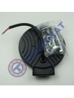 Фара LED круглая 72W 42 лампы + LED кольцо