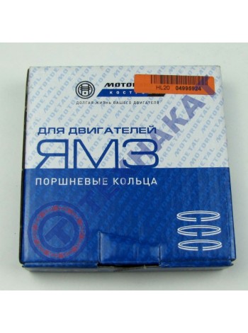 Кольца поршневые ЯМЗ-236/238/240 (Мотордеталь) 236-1004002-А4
