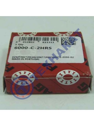 Подшипник 6000 2RS (180100) FAG Португалия 10*26*8