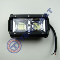 Фара LED прямоугольная 96W 32 диода, широкий луч
