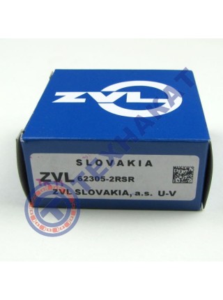 Подшипник 62305 2RSR (180605) ZVL Словакия 25*62*24