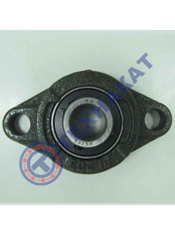 Подшипник UCFL203 KG Индия 17*113*33,3