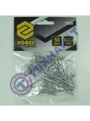 Заклепка вытяжная 70320 VOREL