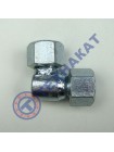 Штуцер угловой S24-S24 (М20х1,5 гайка-М20х1,5 гайка)