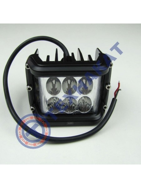 Фара LED прямоугольная 60W (12 диодов)