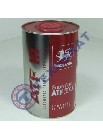 Масло SUPER FLUID АКПП ATF 3000 WOLVER