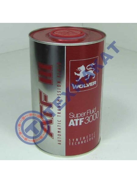 Масло SUPER FLUID АКПП ATF 3000 WOLVER