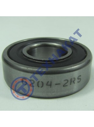 Подшипник 6204 2RS (180204) ГПЗ 20*47*14