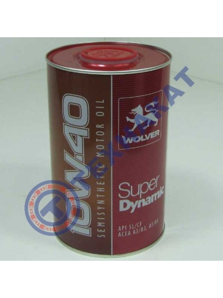 Масло моторное SUPER DYNAMIC SAE 10W-40 WOLVER