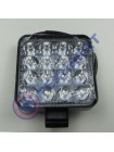 Фара LED MINI квадратная 48W 16 диодов