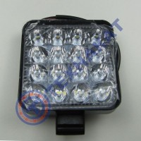 Фара LED MINI квадратная 48W 16 диодов