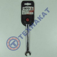 Ключ М13 рожково-накидной с трещёткой YT-0194 YATO