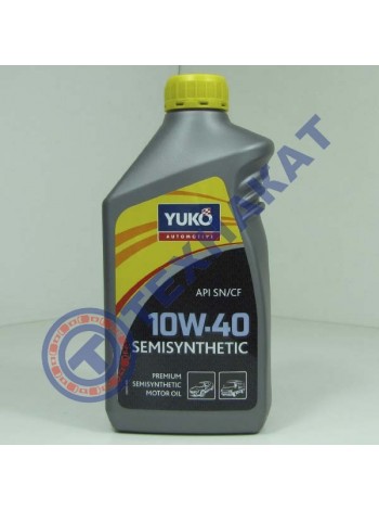 Масло моторное SEMISYNTHETIC API SL/CF 10W-40 YUKO