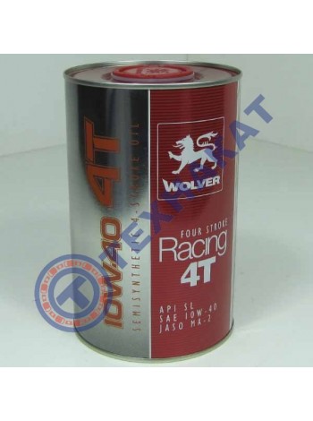 Масло FOUR STROKE RACING 4T SAE 10W-40 WOLVER