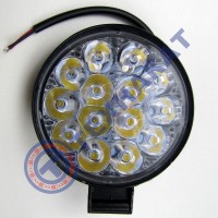 Фара LED MINI круглая 42W 14 диодов