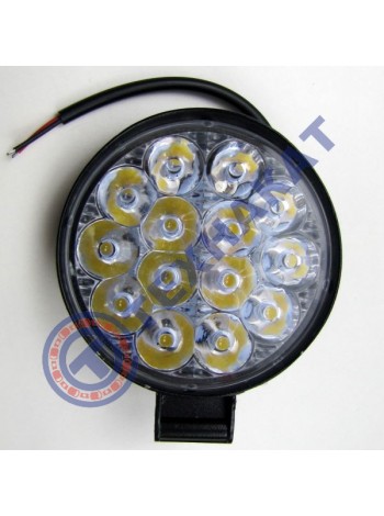 Фара LED MINI круглая 42W 14 диодов
