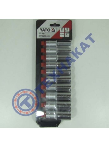 Головки торцевые высокие YT-38861 YATO