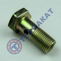 Болт-штуцер топливный обратки форсунки М10х1.0х22 (1 отверстие) 36-1104787