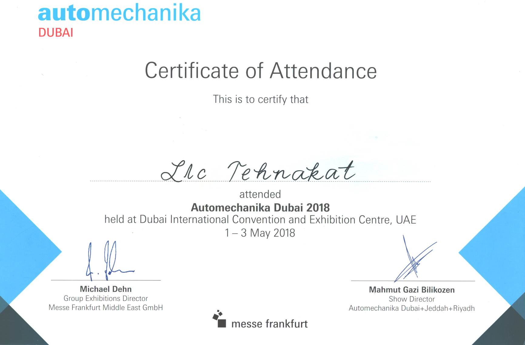 Automechanika Dubai
