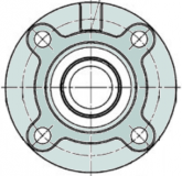 Корпусной подшипник UCFC